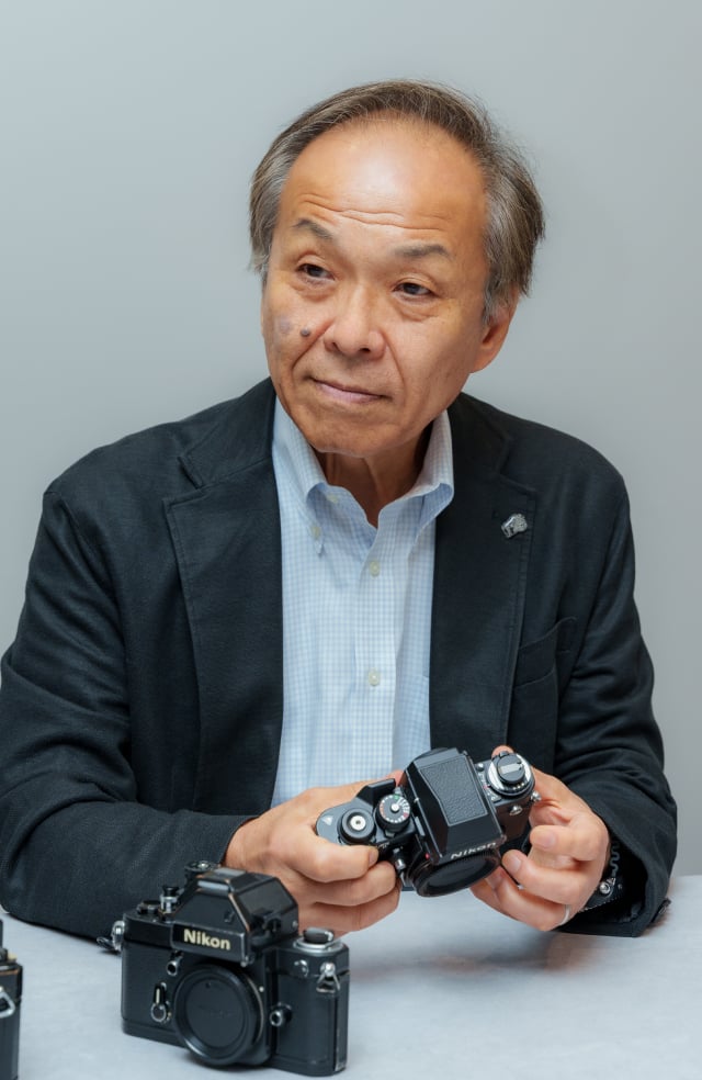 後藤さんはニコンF3発売時に、電子回路の修理に関する講師として欧州のサービス拠点を回った経験もある。