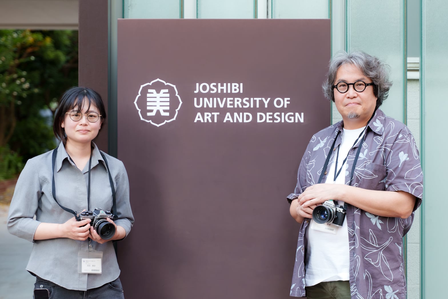 吉田 果歩(写真左)|女子美術大学短期大学部・非常勤講師 / 坂本 敦宏(写真右)|
